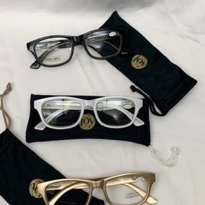 Three (3) Pairs of Joy Mangano 1.00 Readers